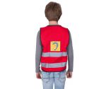 Visibility vest with reflective printing of the LH symbol (children) Visibility vest with reflective printing of the LH symbol (children)